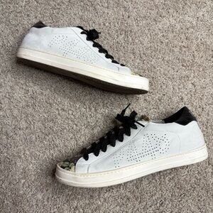P448 Leather Jack Low Top Sneaker